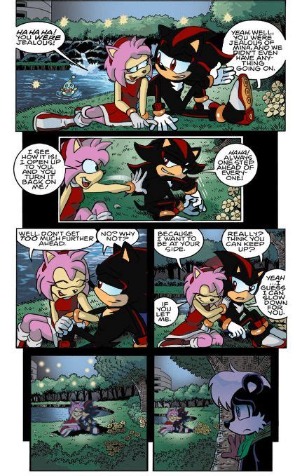 shadow and amy comic|sonic shadow and amy.